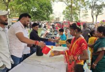 मां मंगला पूजा सुख और समृद्धि का संदेश लेकर आती है : महाबीर मुर्मू