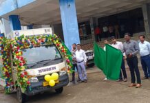 जनगणना 2027 के प्रथम चरण के सफल संचालन हेतु जागरूकता वाहनों को DY- DRDA एवं ADC के द्वारा हरी झंडी दिखाकर किया गया रवाना
