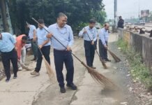 इंडो डैनिश टूल रूम जमशेदपुर में स्वच्छता एवं पौधारोपण कार्यक्रम का आयोजन