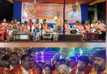 मां भवानी यूथ दुर्गा पूजा कमेटी की भव्य पूजा पंडाल का उद्घाटन